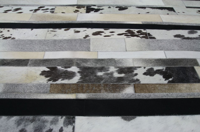 Cowhide rug