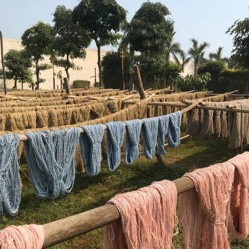 Drying Yarn