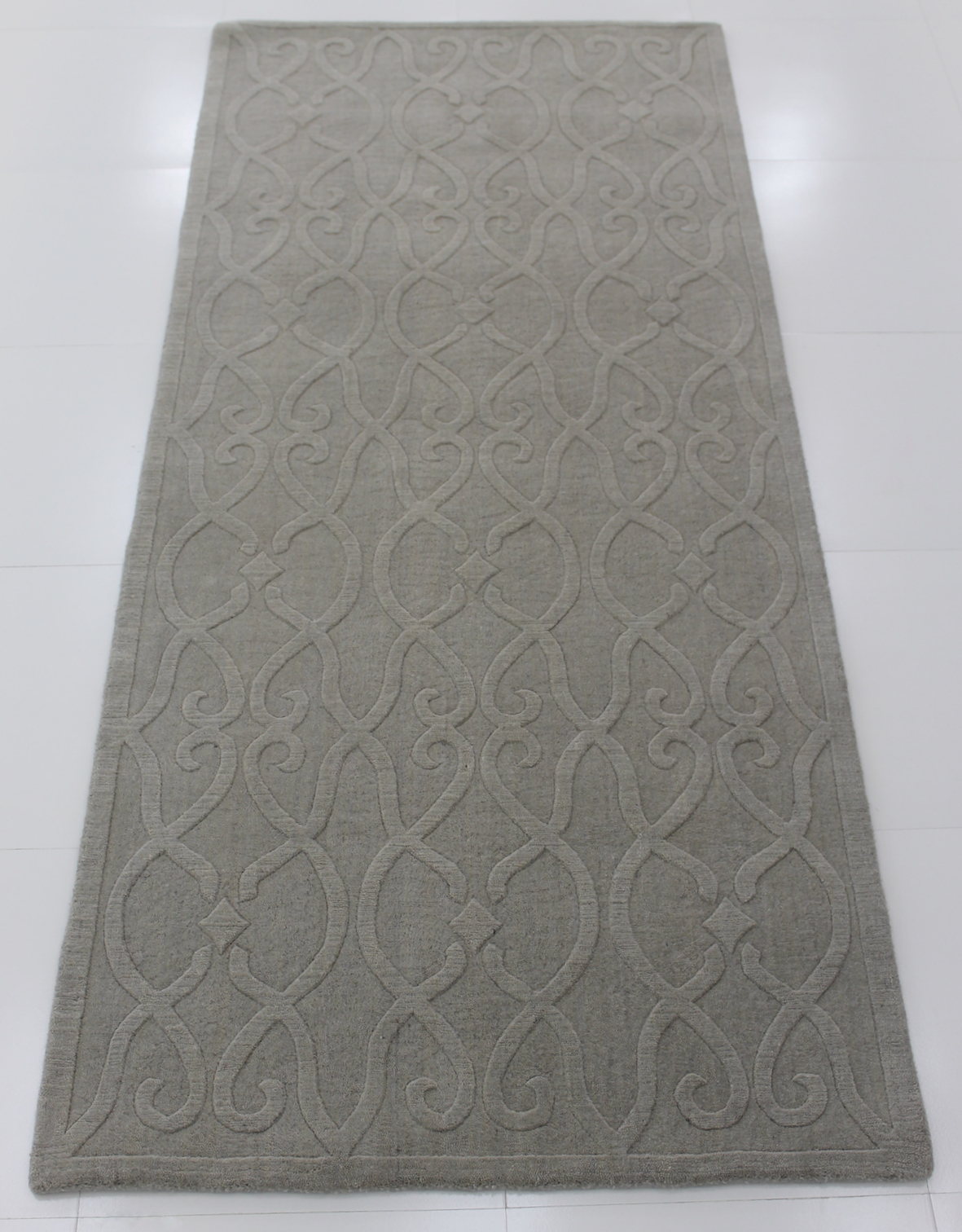 classic silver rug