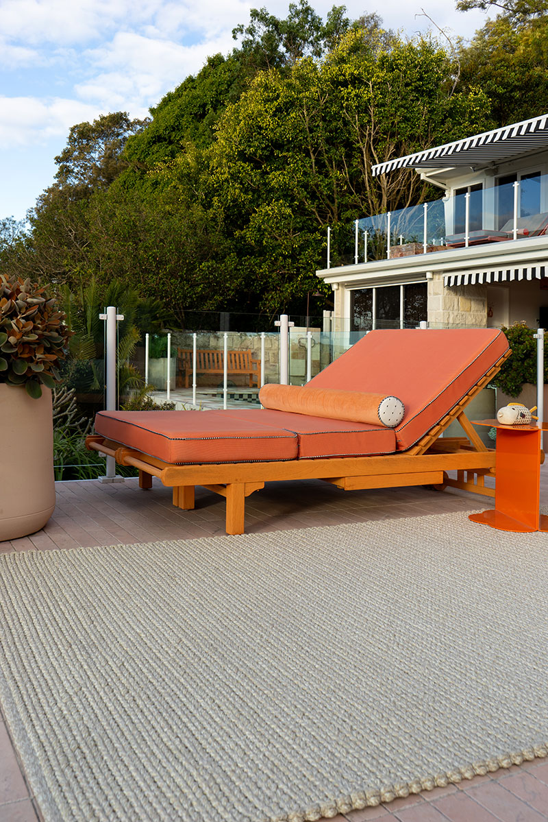 Outdoor, neutral, Ecru, textured, easy care, mould resistant, indoor, PET, handwoven