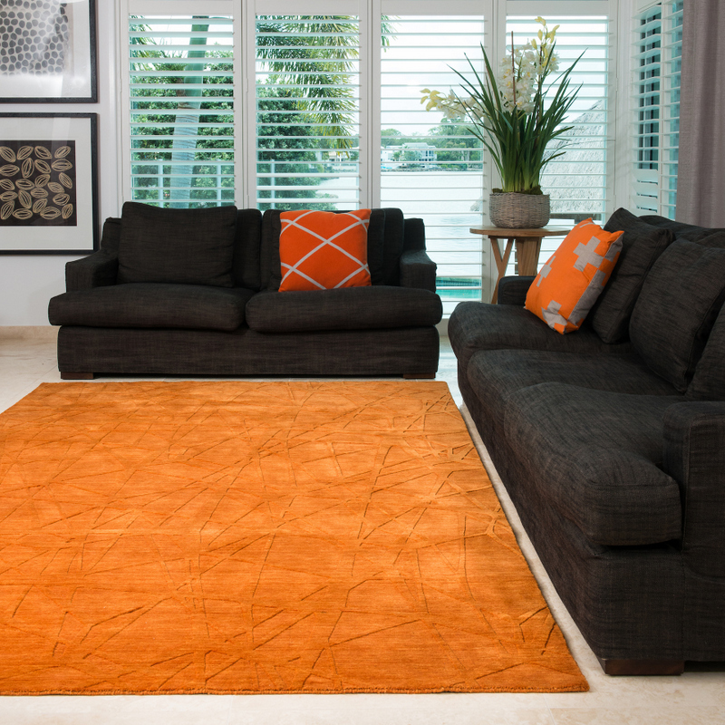 Styling With Orange Rugs The Rug