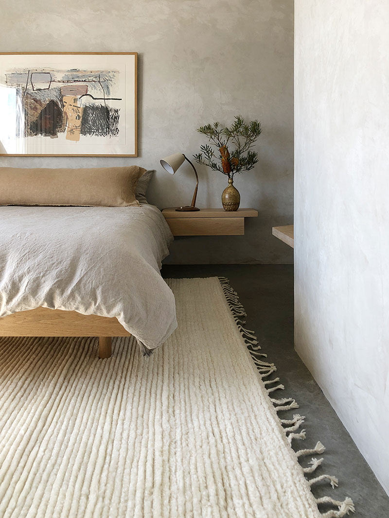 Raw, natural, textured, wool, luxury pile rug