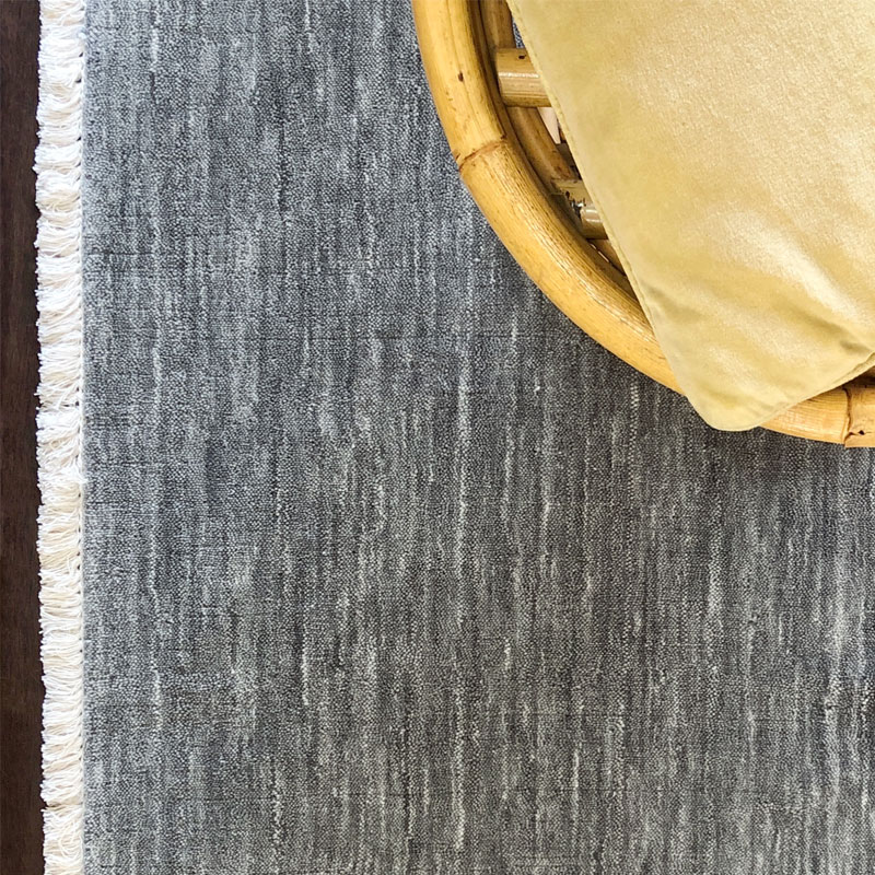 tones of grey, ombre rug