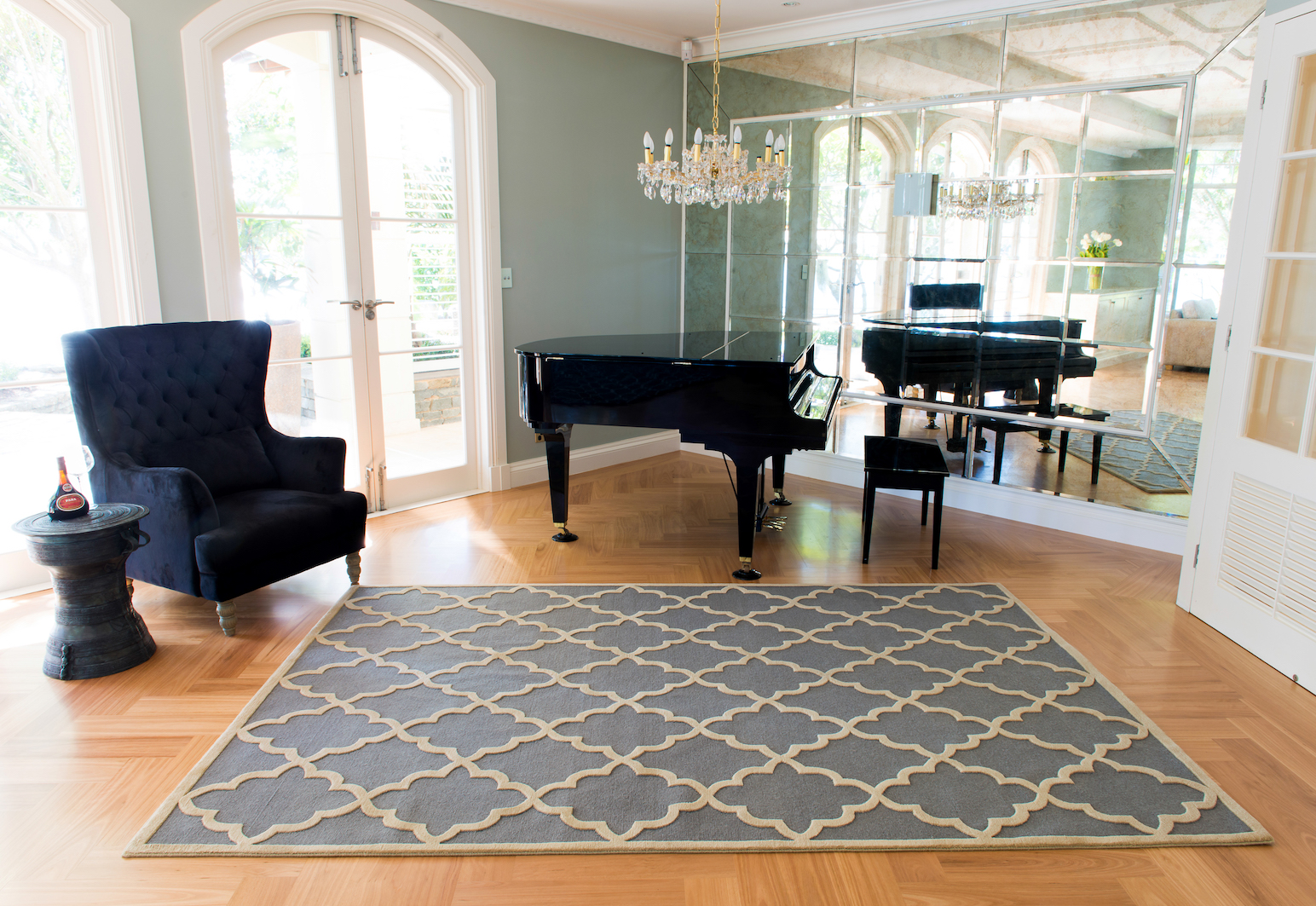 Tips for Using Area Rugs on Hardwood Floors