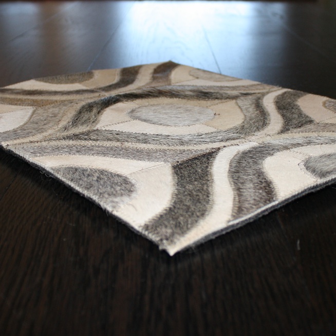 Cowhide rug